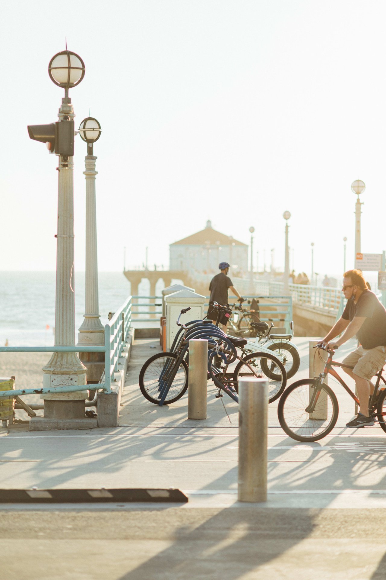 Manhattan Beach Pier, one of the South Bay communities Riley Eastman serves, from his own website